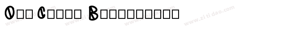 OneCross Bold字体转换
